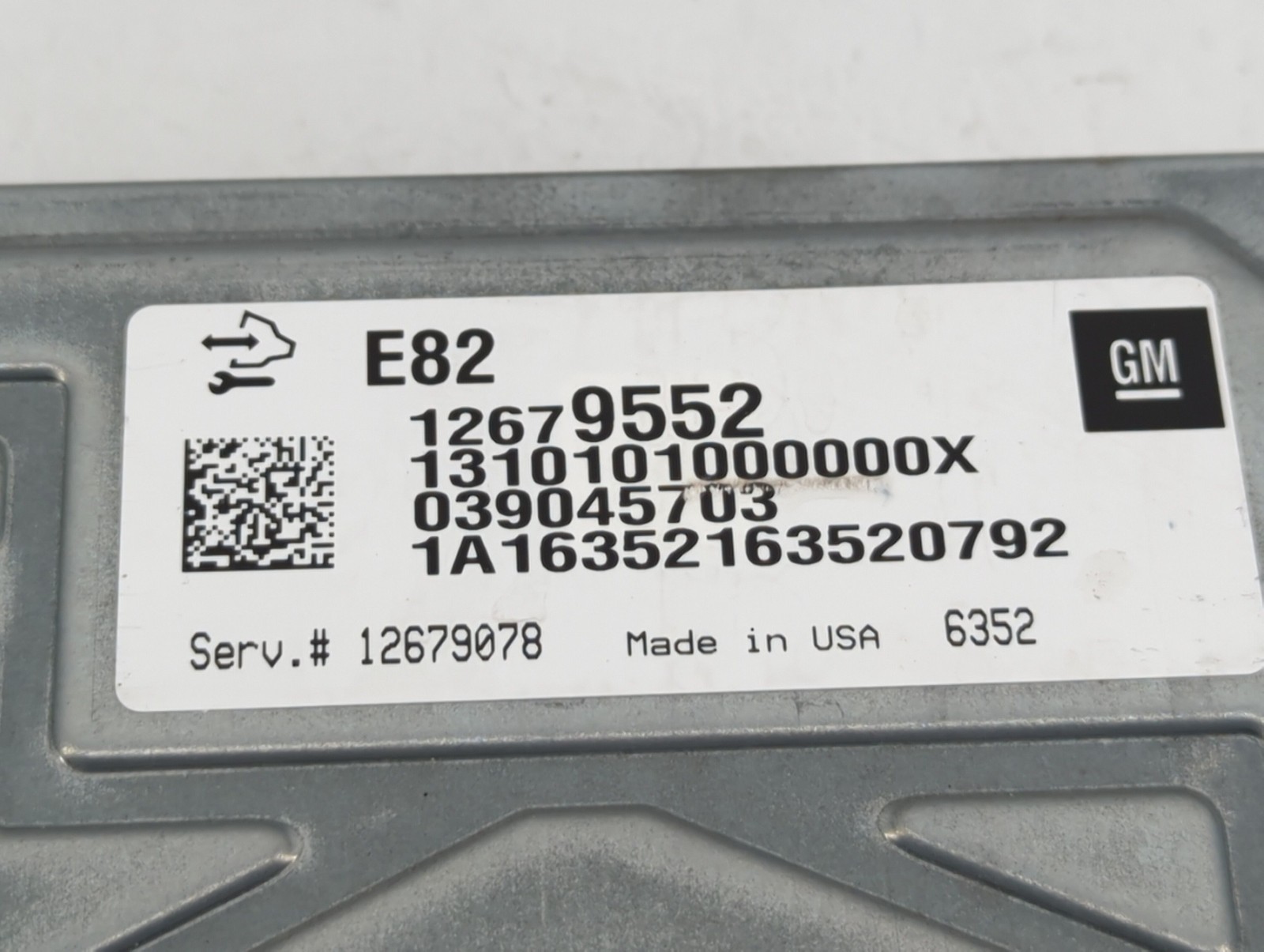 Cadillac Xts Engine Computer Ecu Pcm Ecm Pcu Oem 12679552|e82 NE7I1