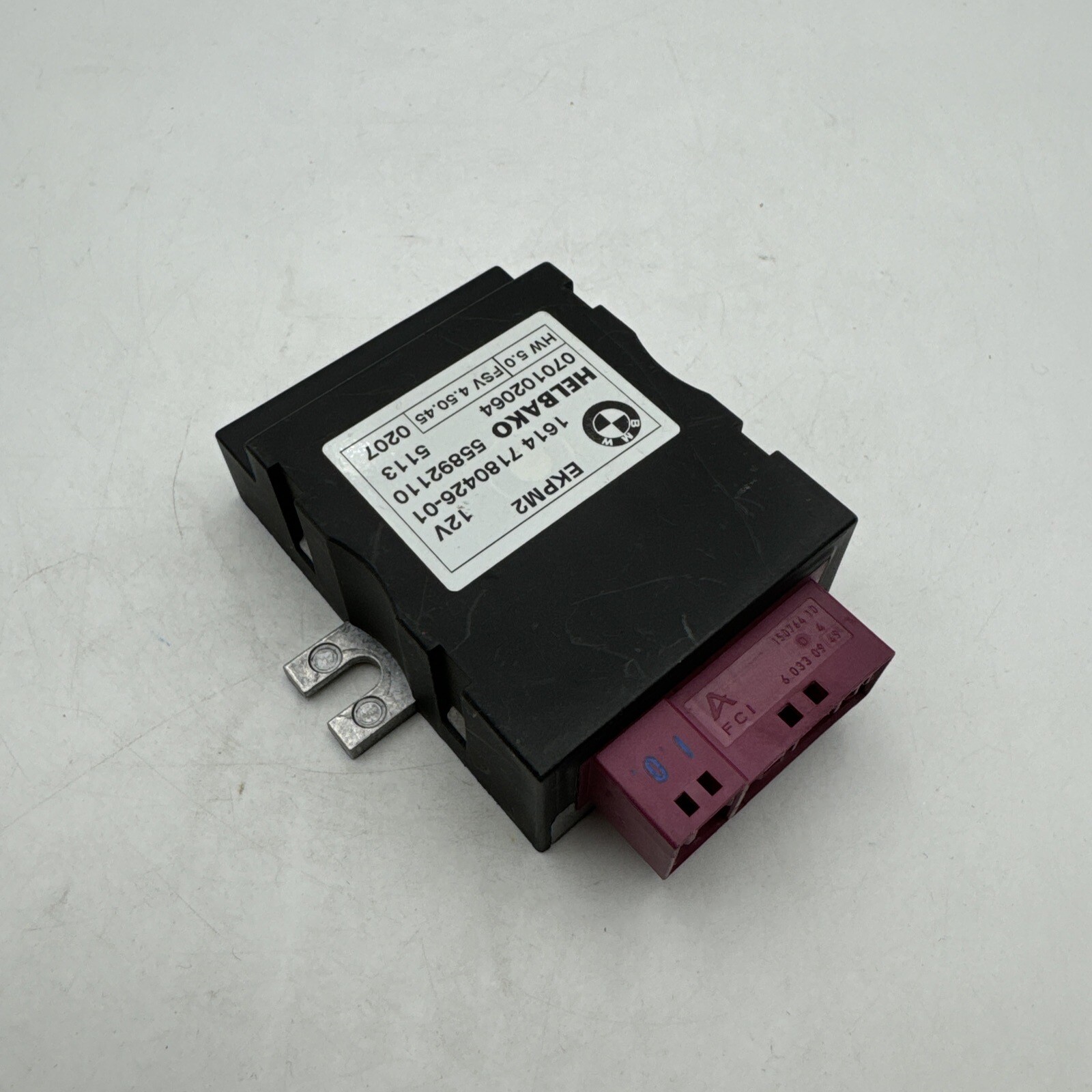 2006-2010 BMW E60 E70 E82 E90 E92 EKPM2 FUEL PUMP CONTROL MODULE 7180426