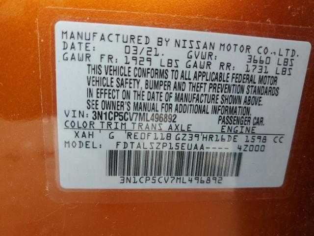 Engine ECM Electronic Control Module HR16DE 1.6L Fits 20 KICKS 359726