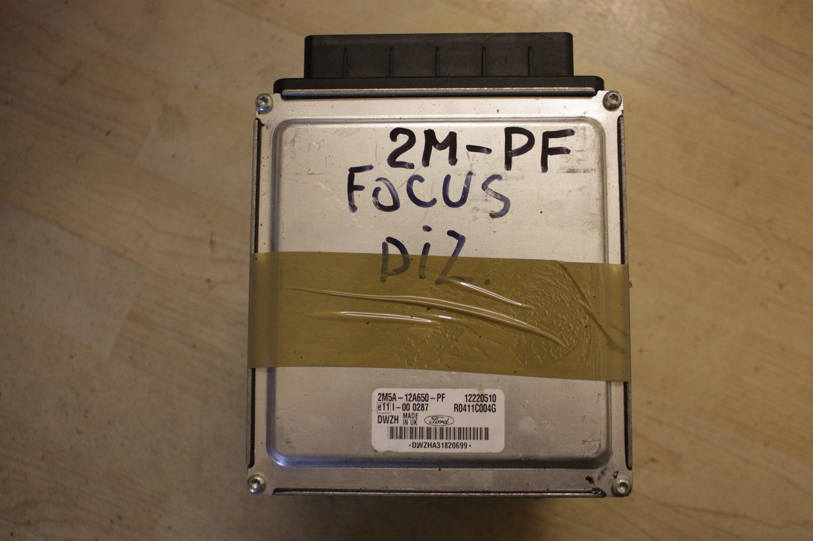 FORD FOCUS MK1 1.8 TDCi DELPHI ECU COMPUTER BRAIN PCM 2M5A-12A650-PE 2001 – 2005