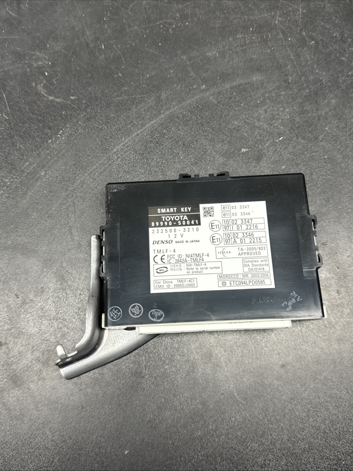 2007-2009 Lexus LS460 Smart Key Keyless Entry Control Module OEM 89990-50041