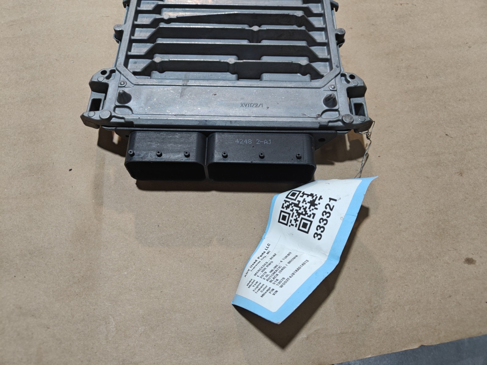 2015-2018 MERCEDES C300 W205 2.0L ENGINE ECU CONTROL MODULE UNIT OEM A2749001600