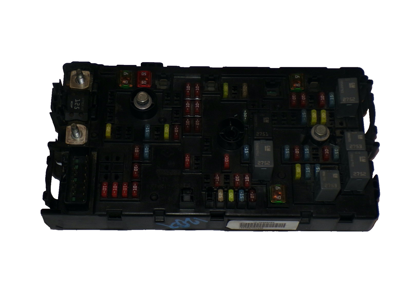 2008-2009 CHEVY EXPRESS GMC SAVANA GAS 1500 2500 3500 FUSE BOX TIPM 25888289