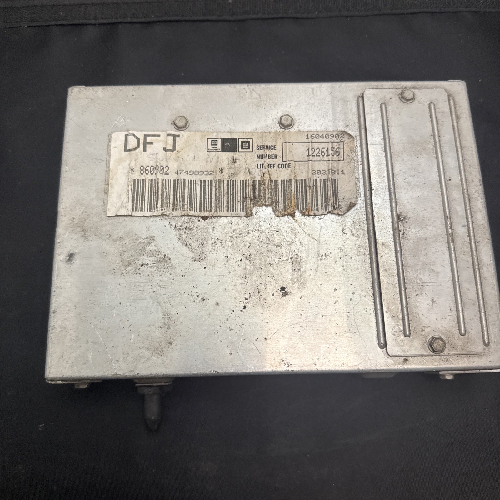 GM/CHEVY/PONTIAC/OLDSMOBILE/BUICK ECU/ECM #1226156 From Sunbird