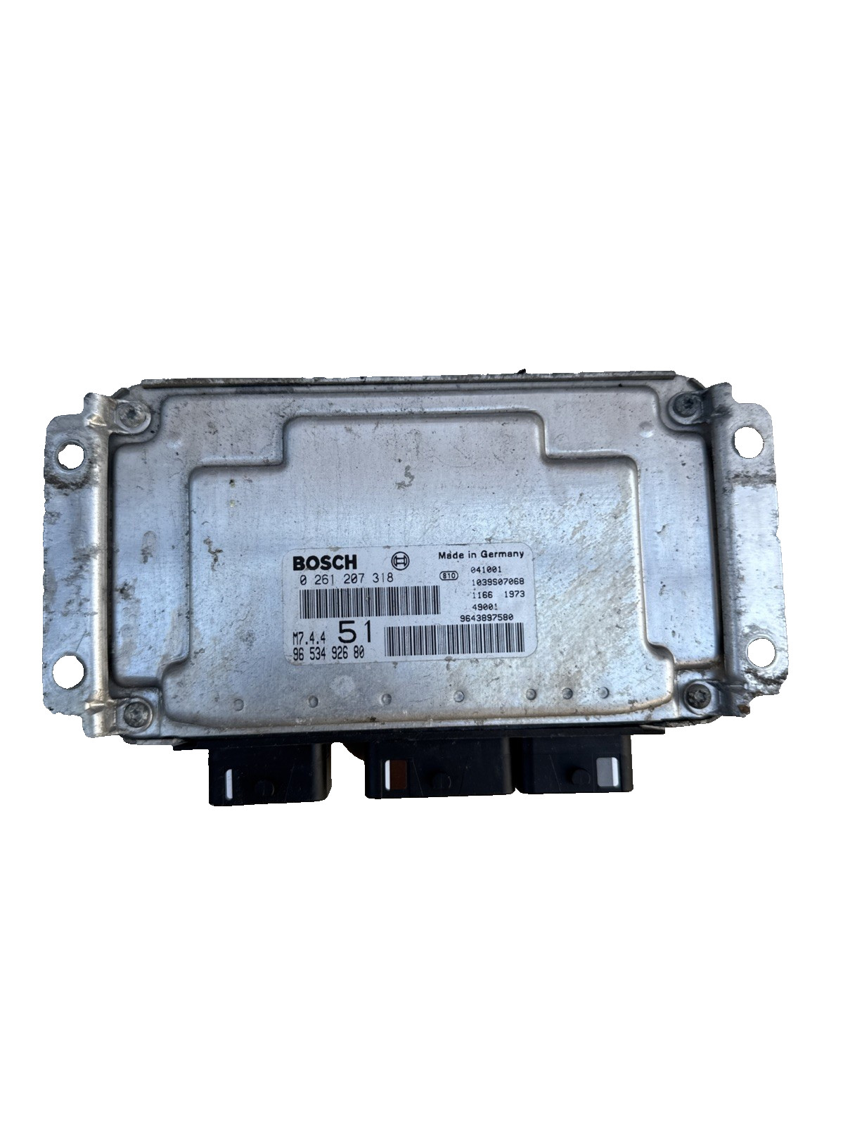 2005 CITROEN XSARA PICASSO 1.6i Desire 2 5DR ENGINE ECU 9653492680 0261207318