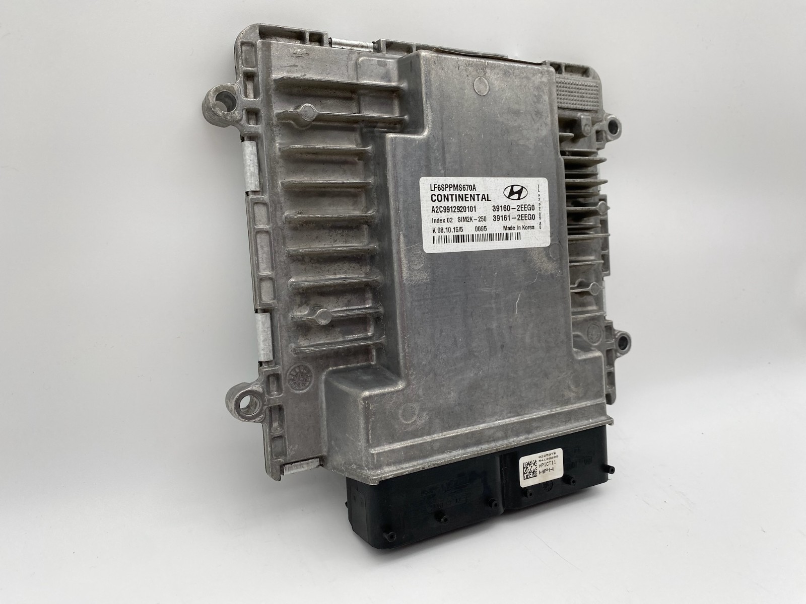 2016 Hyundai Sonata 2.0L Engine Computer Control Module ECU ECM PCM 39161-2EEG0