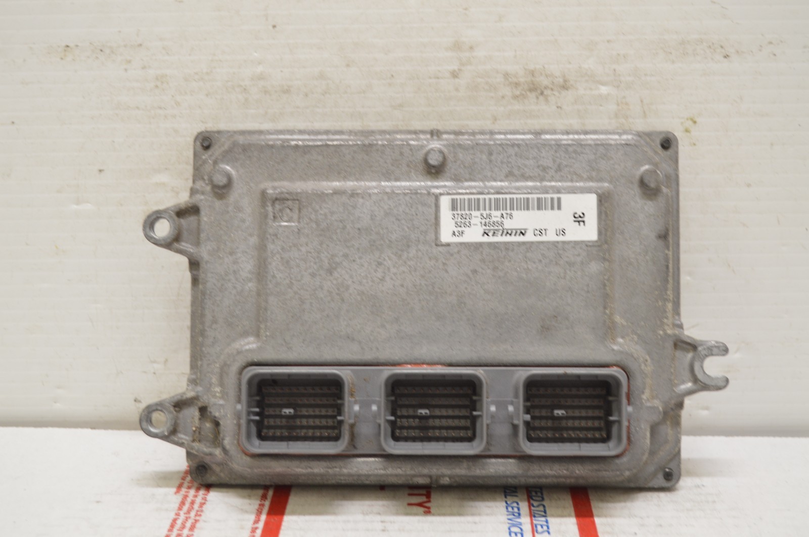 2014 2015 Acura MDX 37820-5J6-A76 Engine Control Module Unit Ecm F67 030