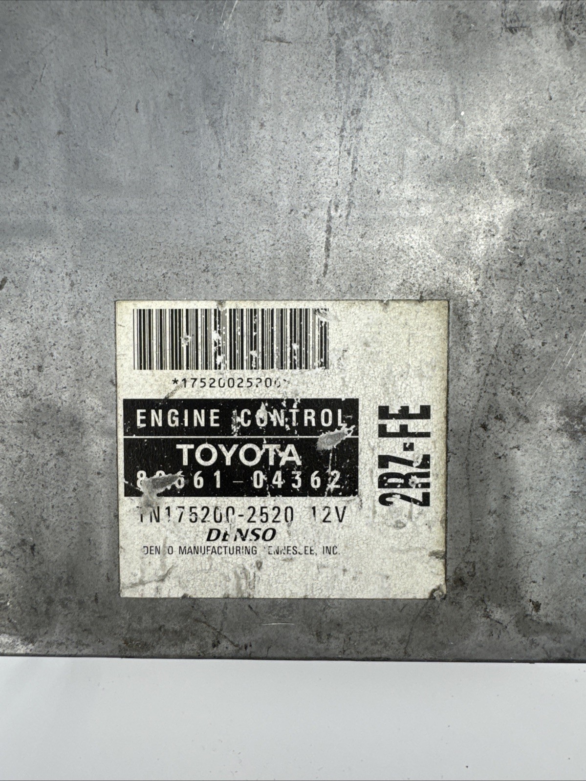 97-99 Factory Toyota Tacoma 2RZ 2.4 A/T 2WD Engine Computer ECU 89661-04362 ECM