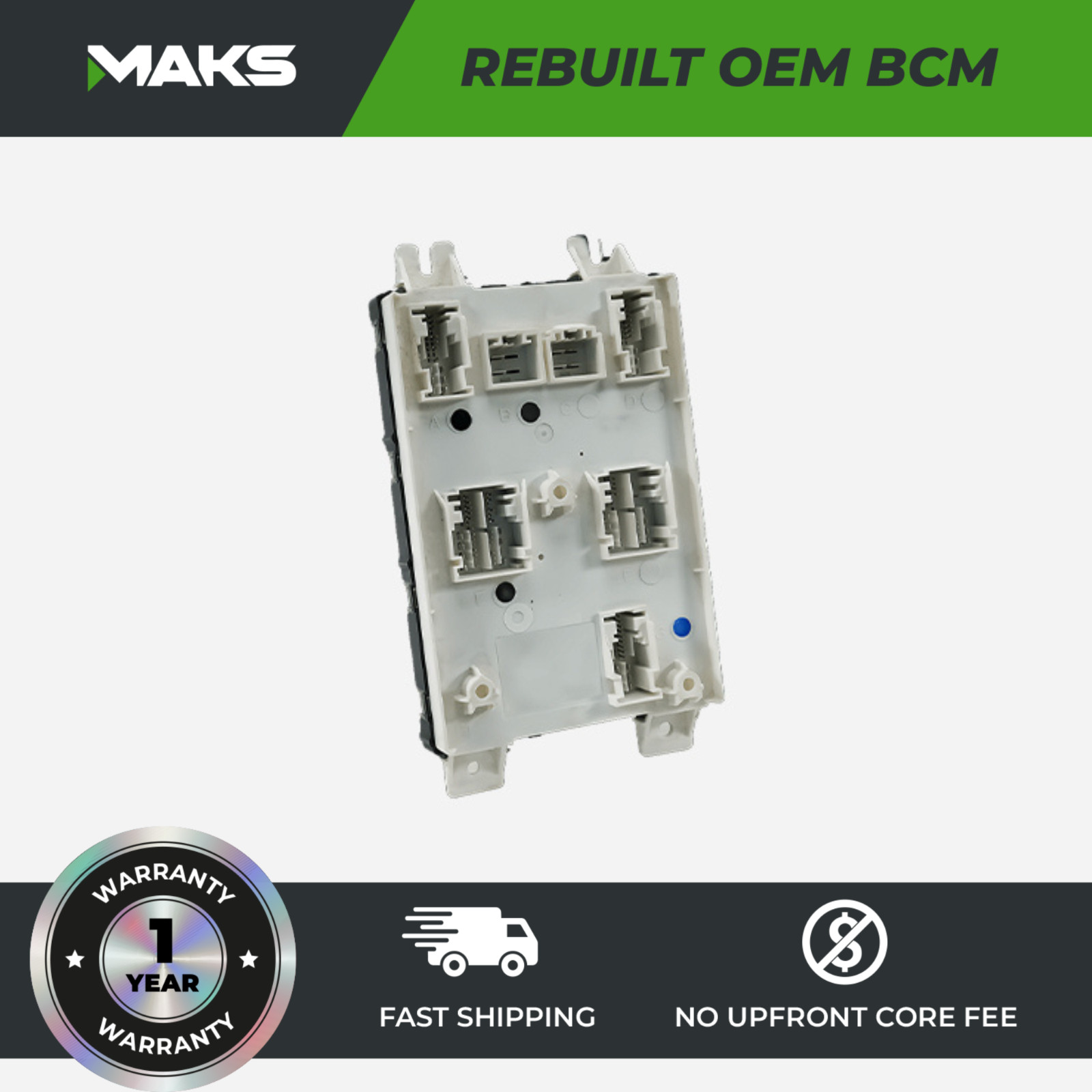 BCM 2017 Dodge Charger 68309504 Rebuilt OEM Body Control Module 1 YR WARRANTY