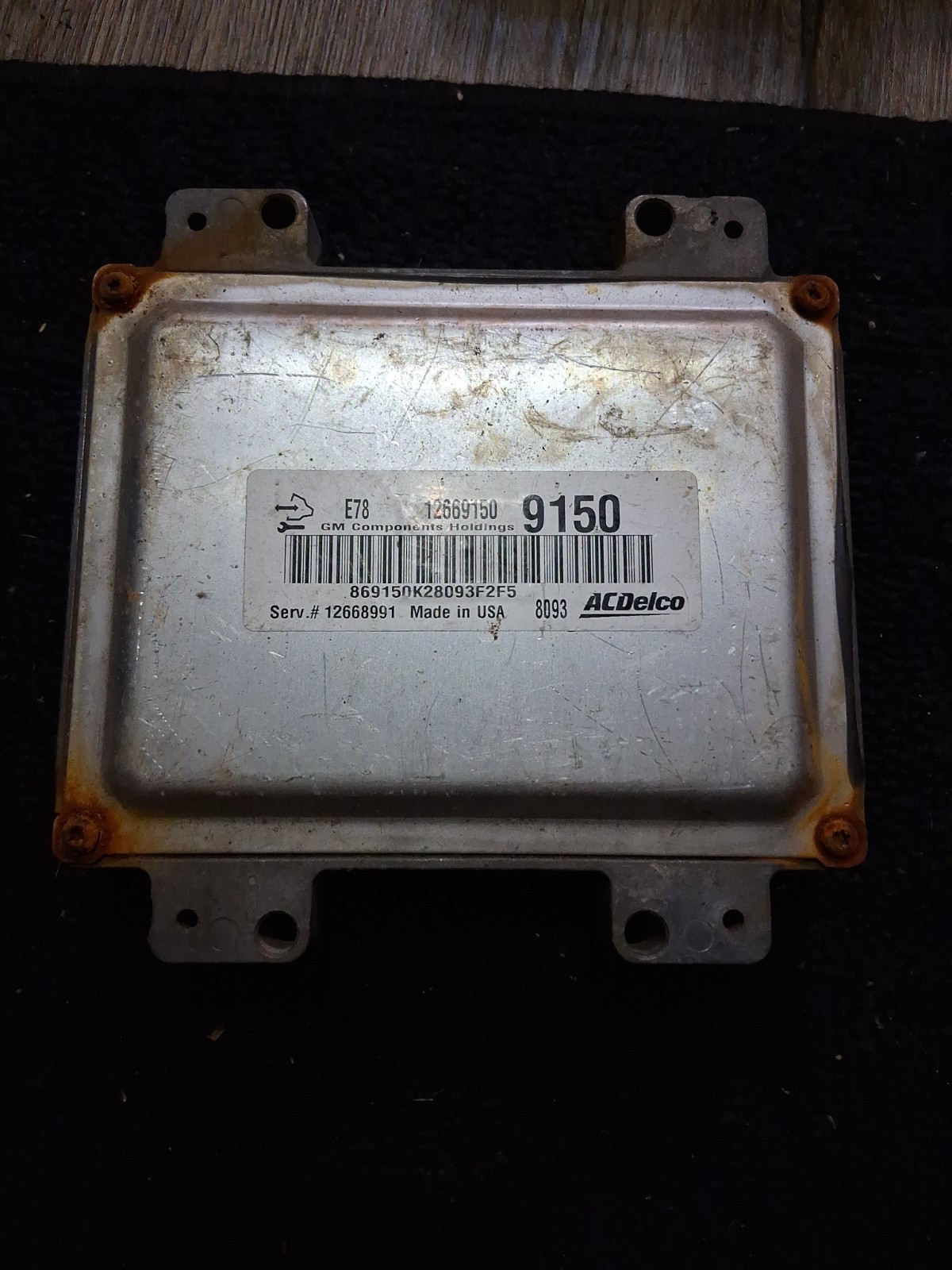 Gm 6.0 Ecu E78 12669150 9150
