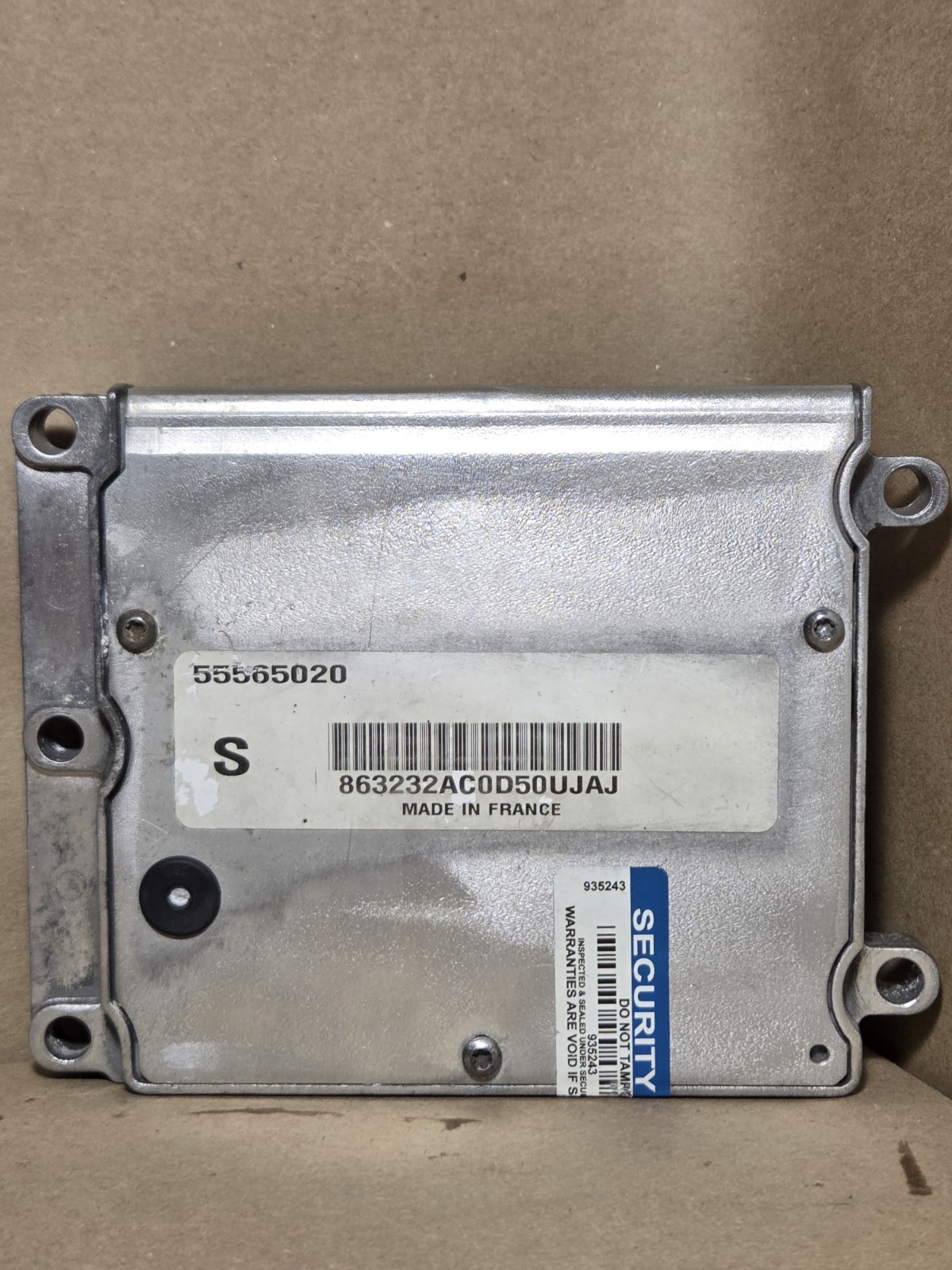 07-11 OEM SAAB 9-3 Engine Control Unit 55565020 Computer Module ECU ECM 93 2.0L