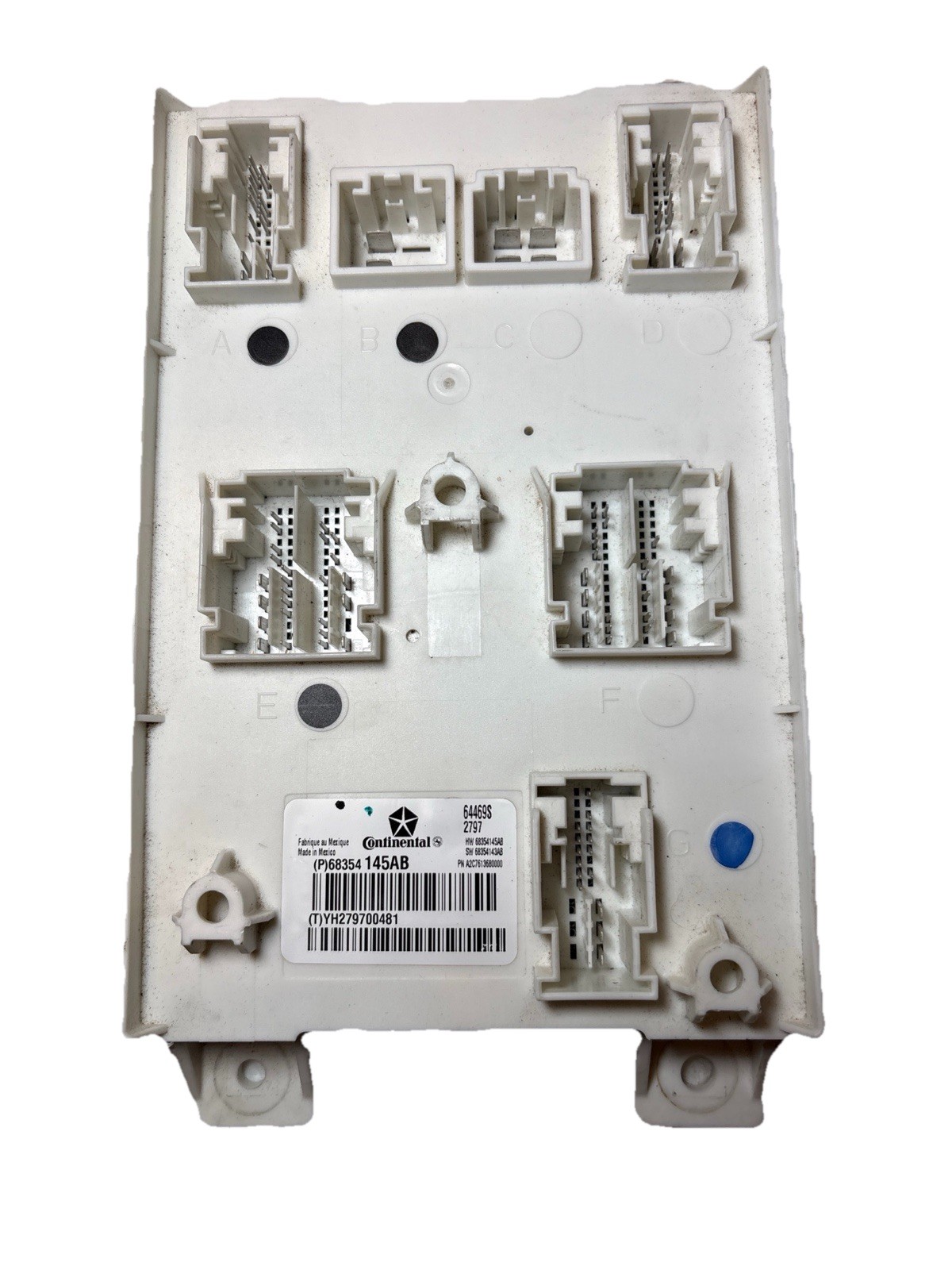 Body Control Module Continental Dodge 145AB 64469S UNTESTED