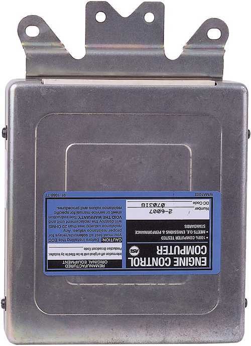 Engine Control Module (ECM)-DL Cardone 72-6007 Reman