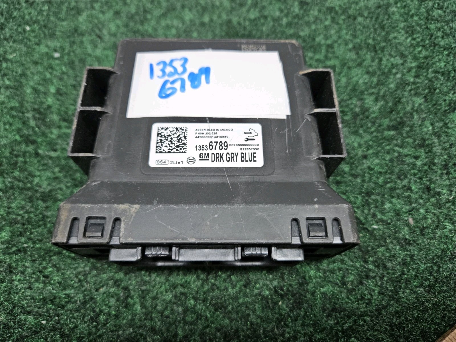 2019- 2020 GM CHEVROLET GATEWAY COMPUTER CONTROL MODULE OEM 13536789 7S9