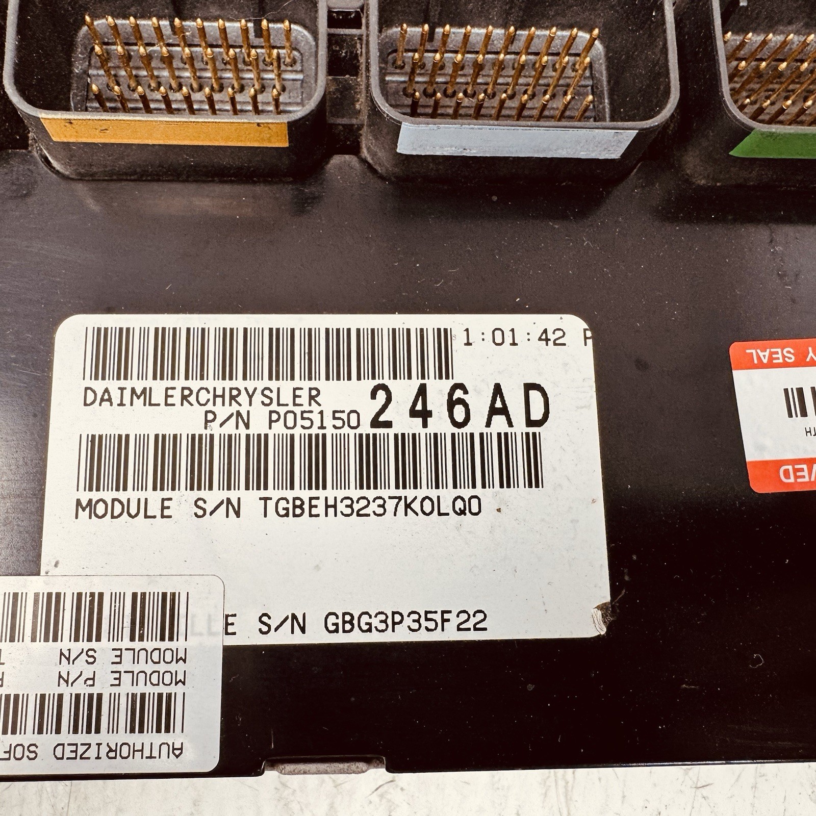 Engine Computer Programmed Plug&Play 2008 Chrysler 300 05187011AE 2.7L AT PCM