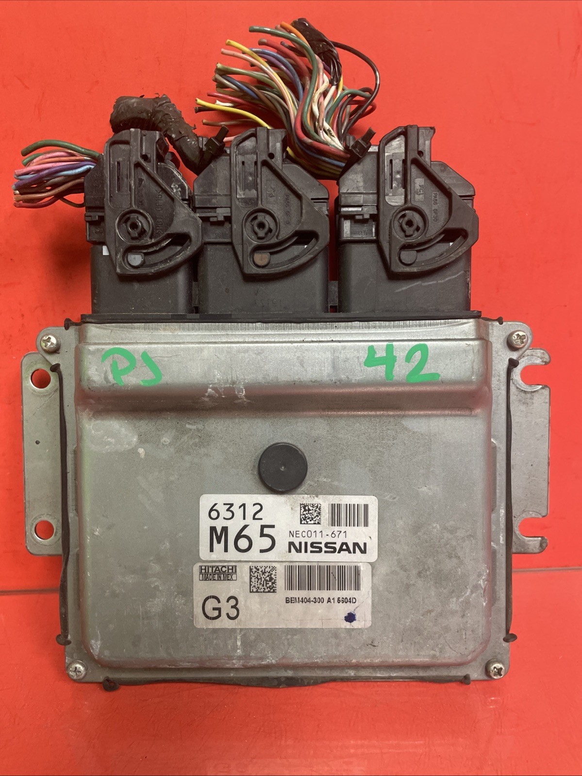 13-15 SENTRA ECM ECU – BEM404-300 A1; NEC011-671 Warranty