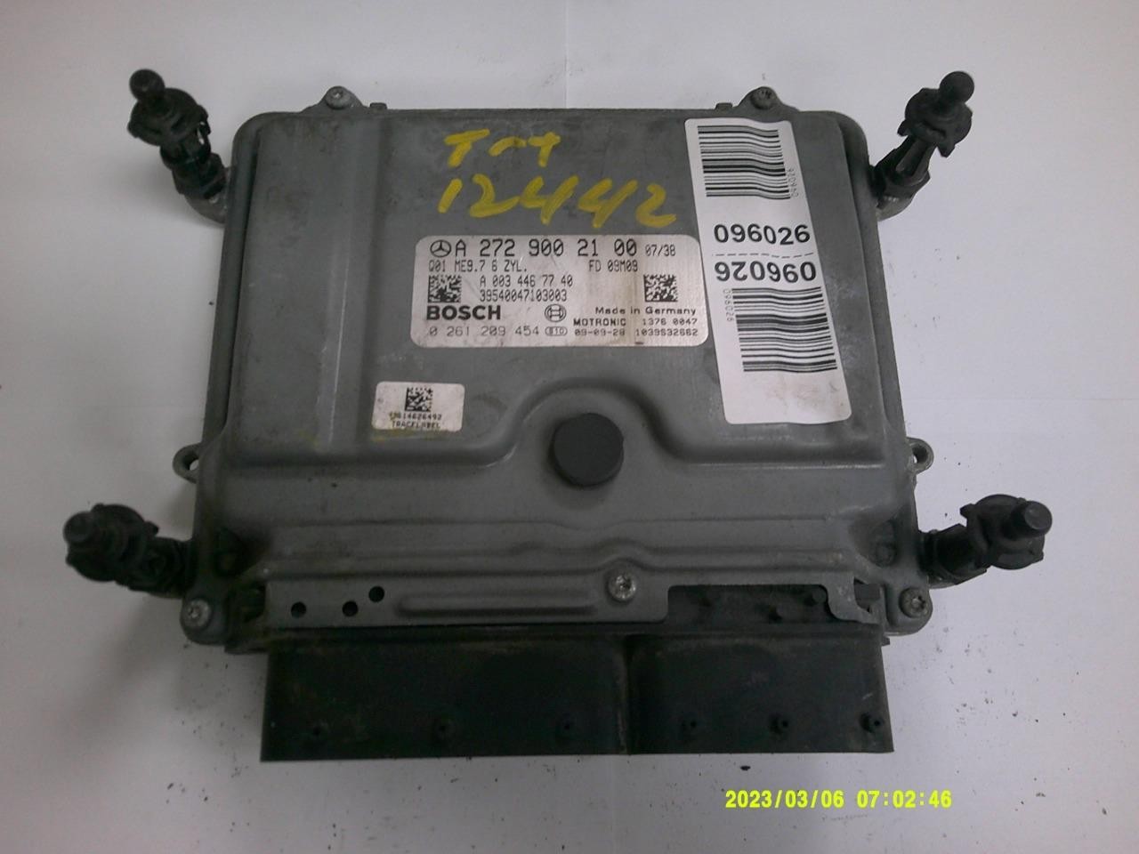 ENGINE COMPUTER MERCEDES BENZ ML-CLASS ML350 2010 2011 2012 2729002100 ECM OEM