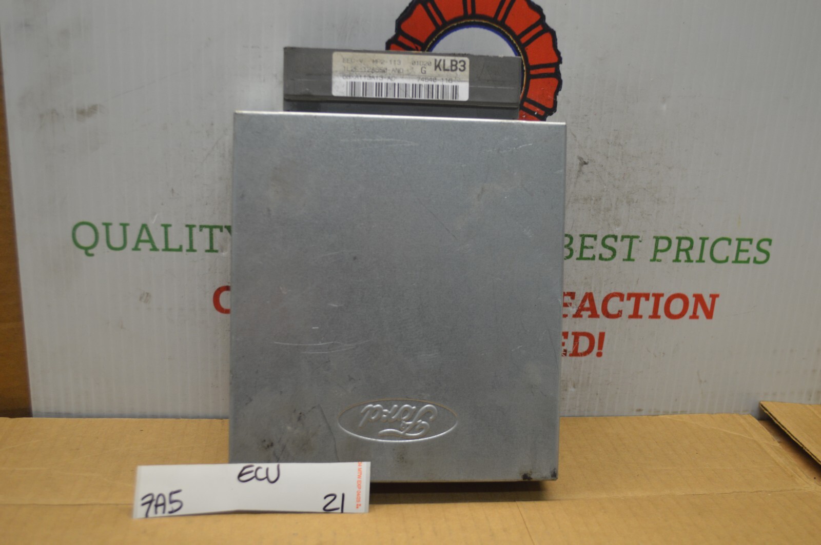 2001 02 Ford Explorer 2 Dr Engine Control Unit ECU 1L2F12A650AND Module 21-7A5