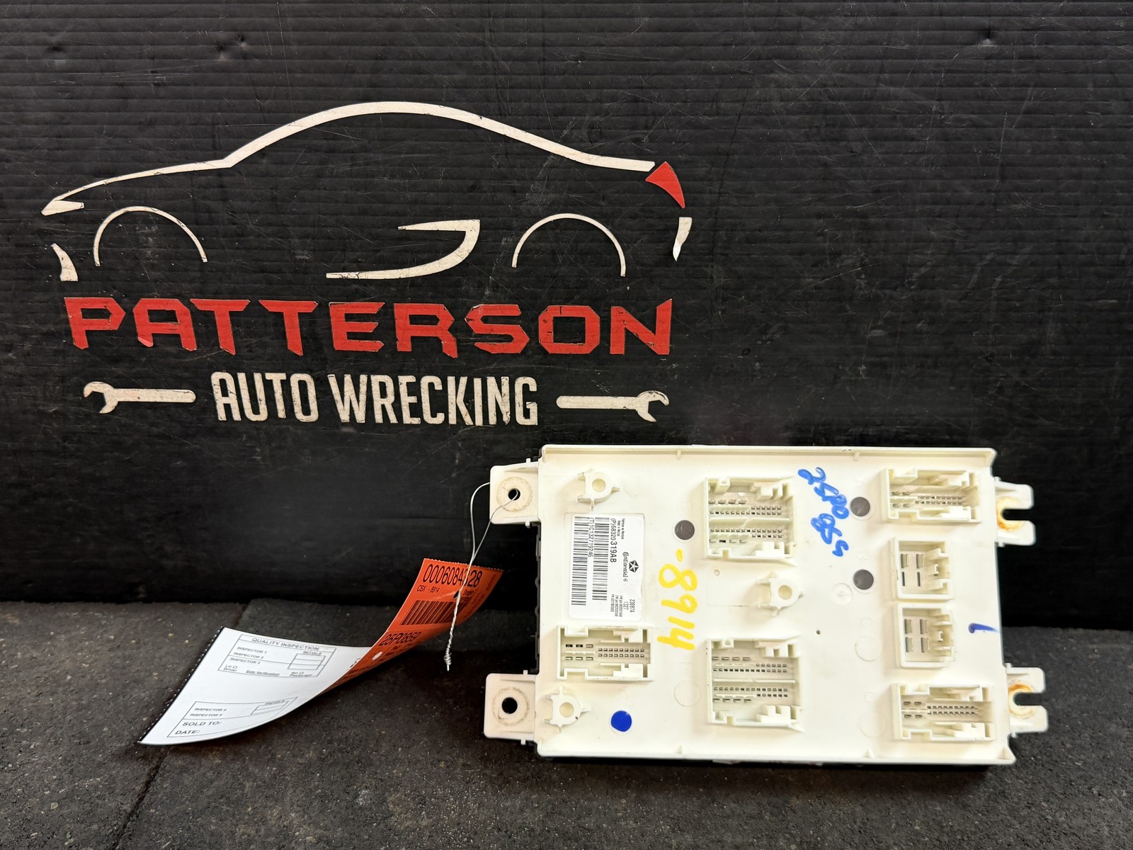 17-20 DODGE RAM 1500 BODY CONTROL MODULE COMPUTER BCM ID 68320319AB