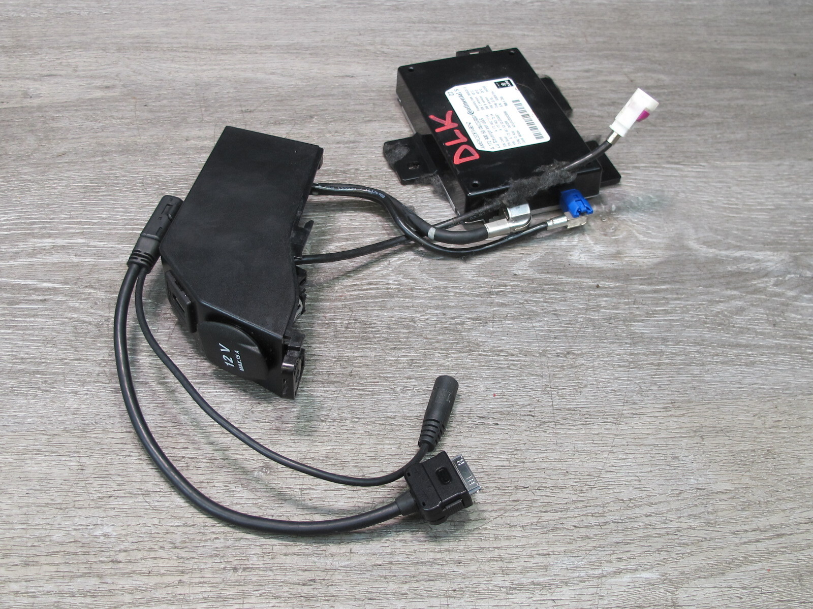 2012-2016 MERCEDES R172 SLK COMMUNICATION CONTROL MODULE W/ AUDIO USB INTERFACE