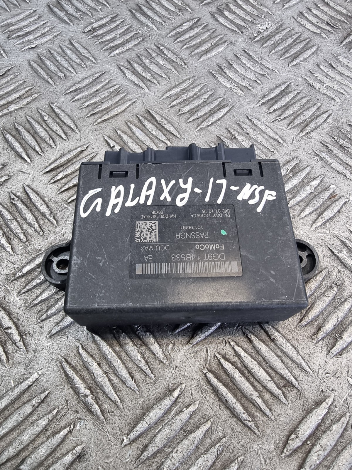 FORD GALAXY DOOR CONTROL UNIT FRONT LEFT DG9T14B533 2.0L DSL MPV 2016