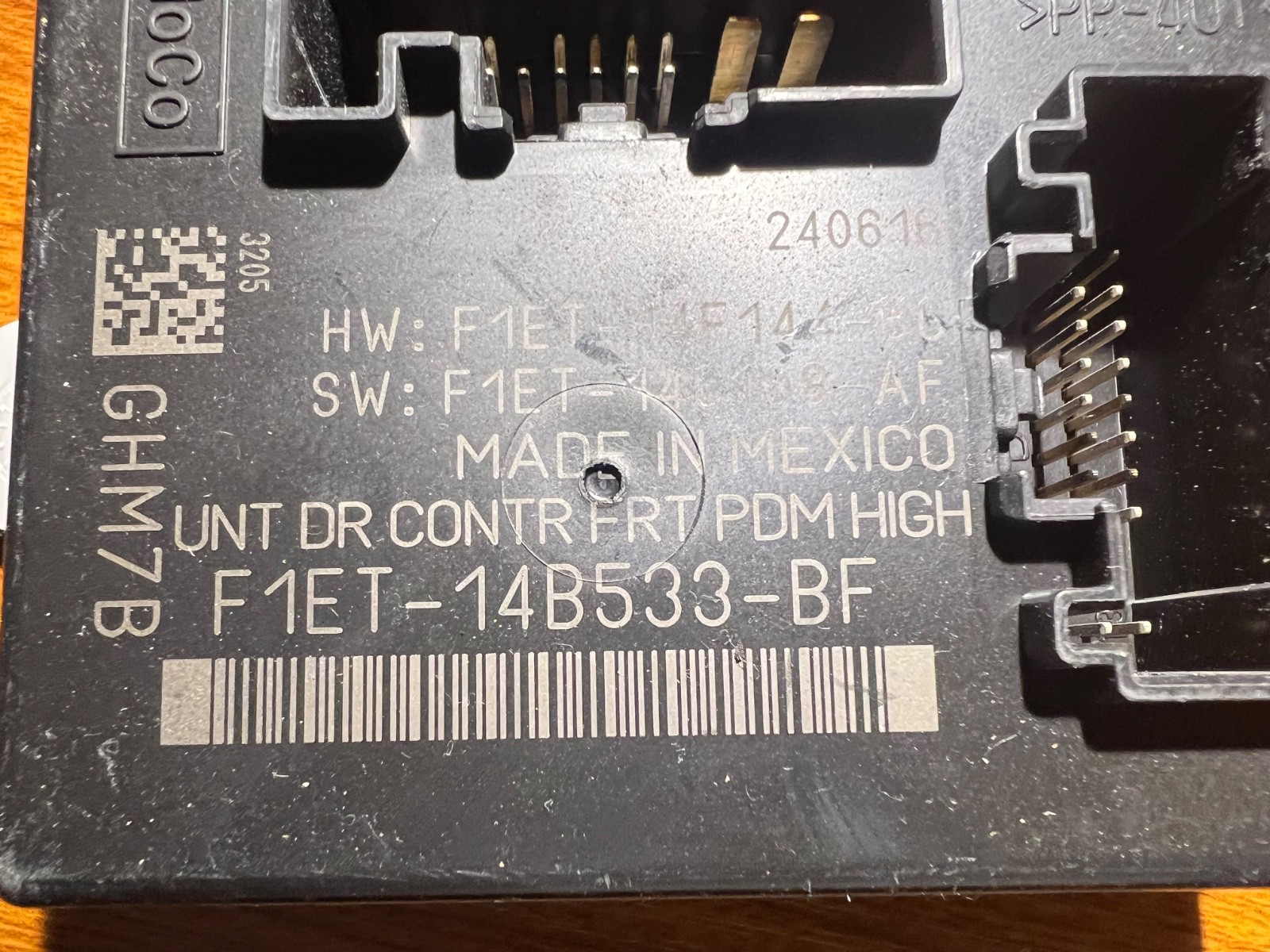 FORD ESCAPE FRONT RIGHT DOOR CONTROL UNIT MODULE OEM F1EZ-14B291-Y