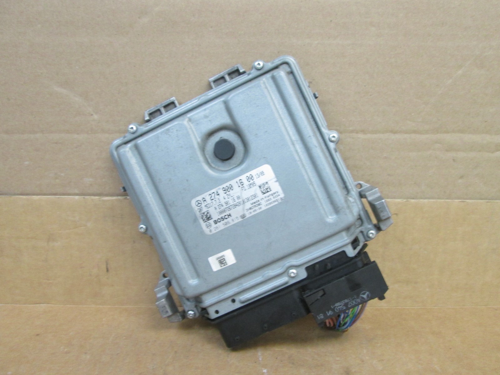 15 16 17 18 Mercedes C300 Engine Control Module Computer ECM a2749001600