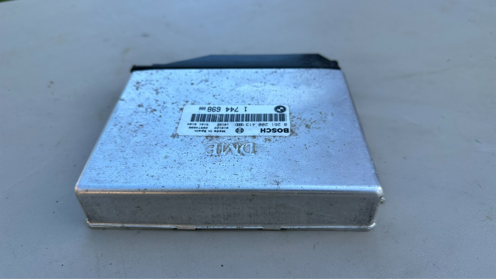 OEM BMW E36 325is M50 2.5L Bosch DME ECU Engine Computer Silver 413 1744698