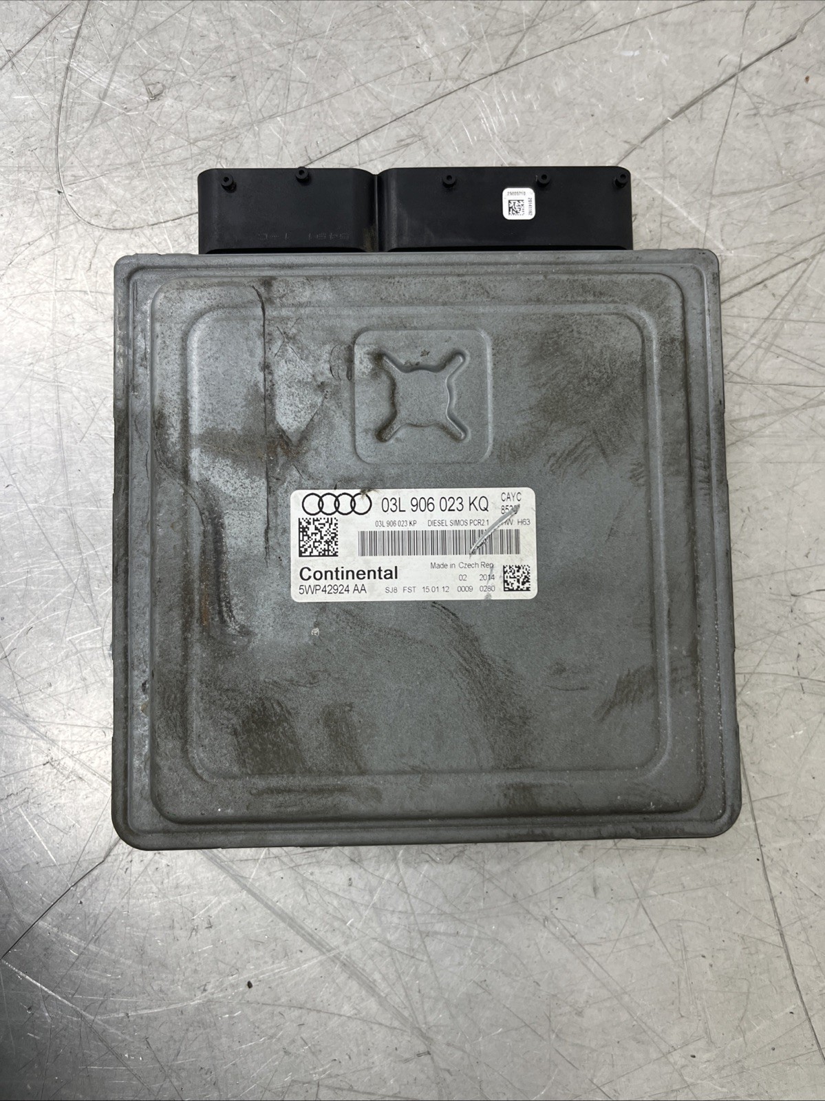 AUDI A1 8X 2012 1.6 DIESEL ECU ENGINE CONTROL UNIT 03L906023KQ