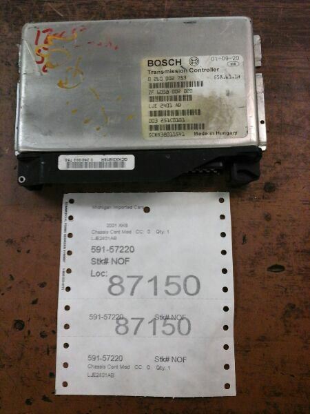 Chassis ECM Transmission XK8 Fits 01-02 XK8 103981