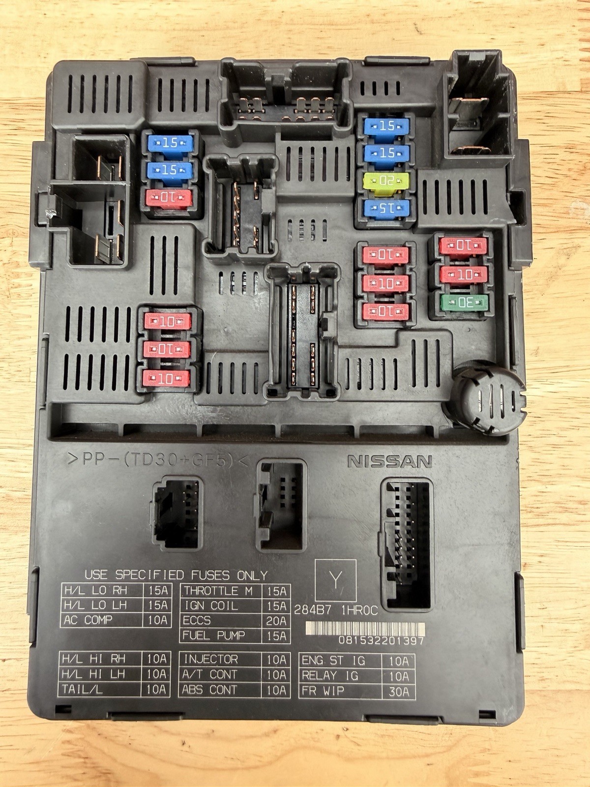 NEW OE Engine Bay IPDM Control Module 284B71HR6B for Versa Versa Note 1.6L 12-19