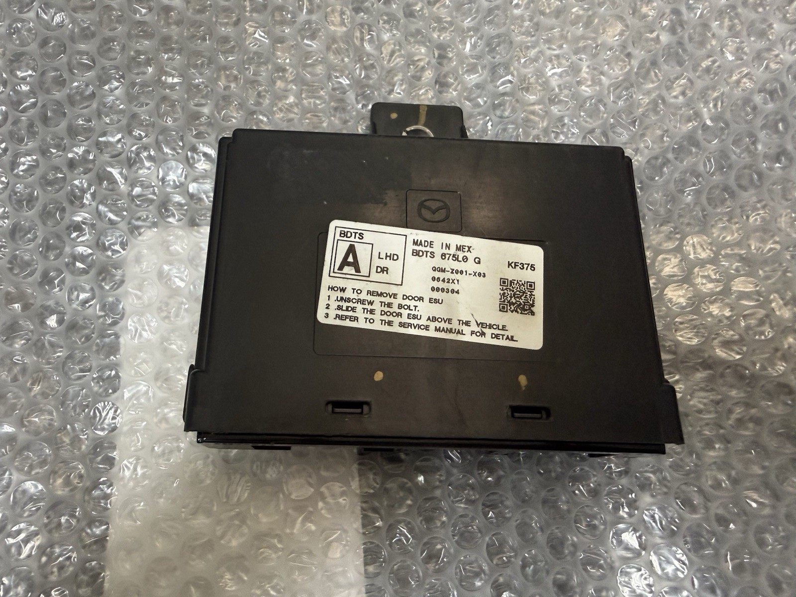 2020 – 2025 MAZDA CX-30 FRONT LEFT BODY CONTROL MODULE BCM UNIT BDTS675L0G