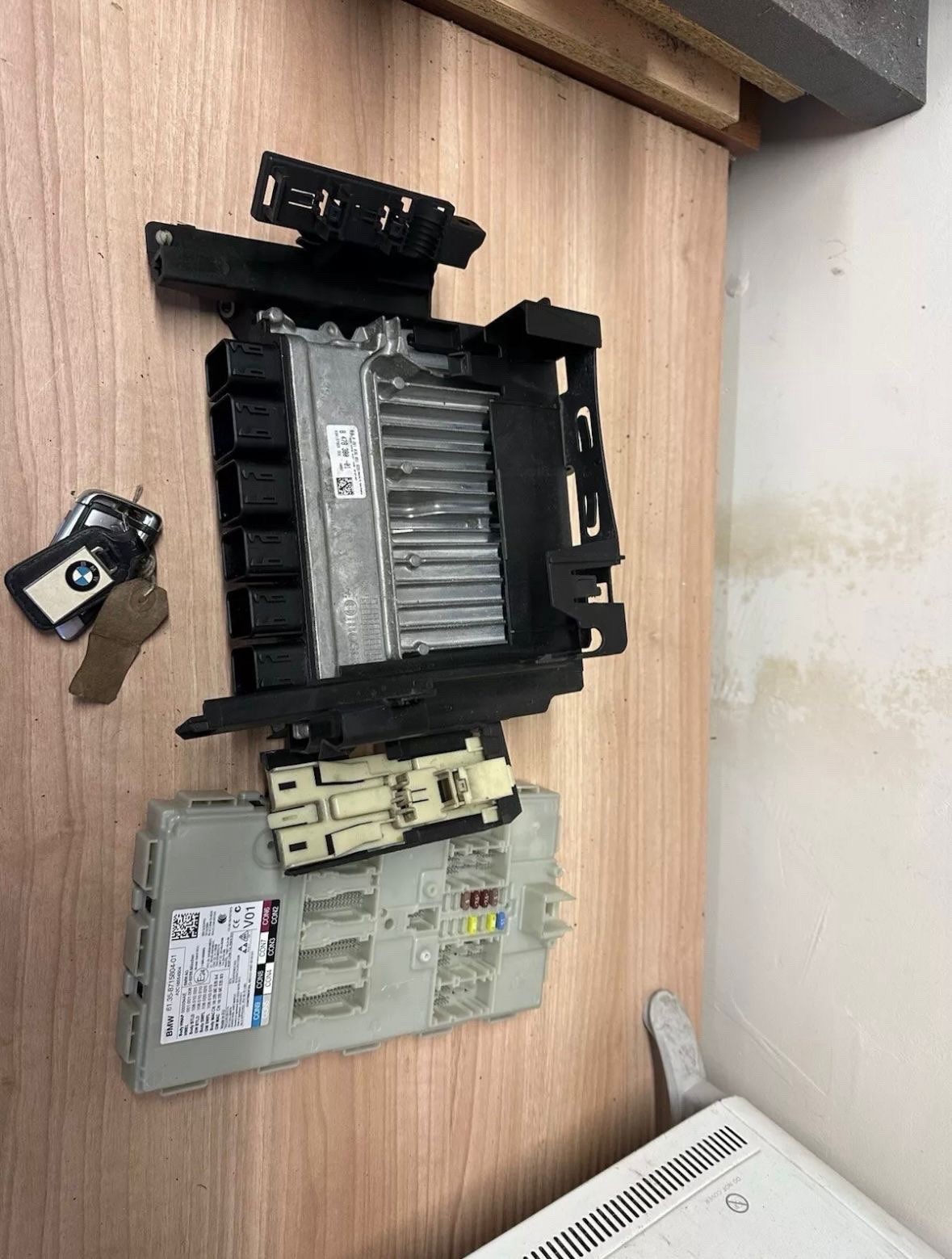 BMW 7 SERIESg11 4 2993cc Diesel B57D30O0 ECU Kit 8478380 Body Bcm Key 8715804