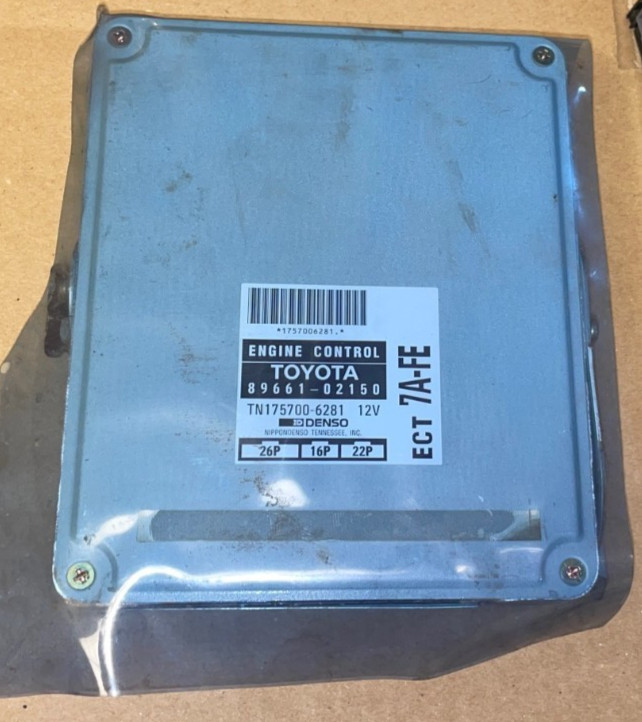 ✅ 1995 95 Toyota Corolla 1.8L 4cyl 7A-FE Engine Computer ECU PCM PN# 89661-02150