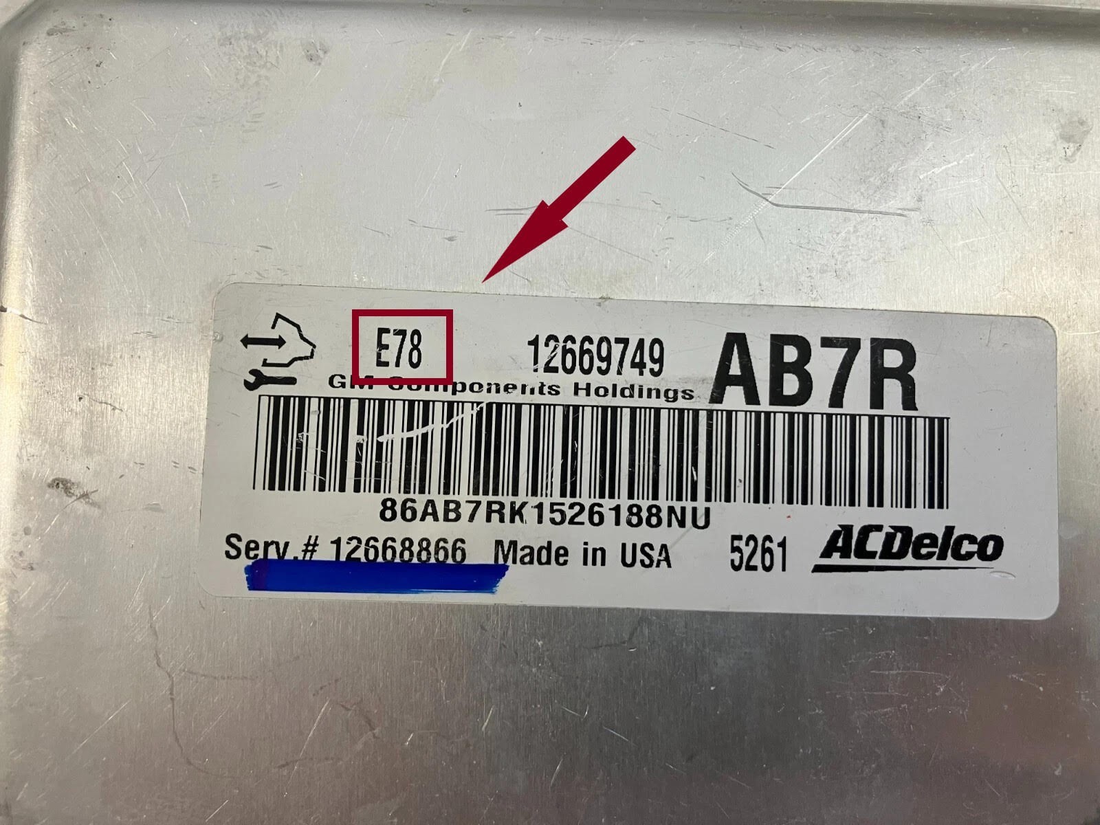 GM ECM ACDelco E37 E38 E39 E67 E77 E78 E80 E82 E83 E84 E87 E92 E98 Cloning Clone