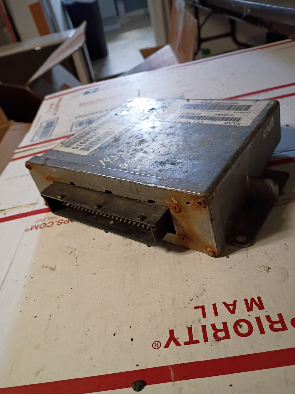 Engine ECM Electronic Control Module Convertible Fits 02-03 SAAB 9-3 1149633