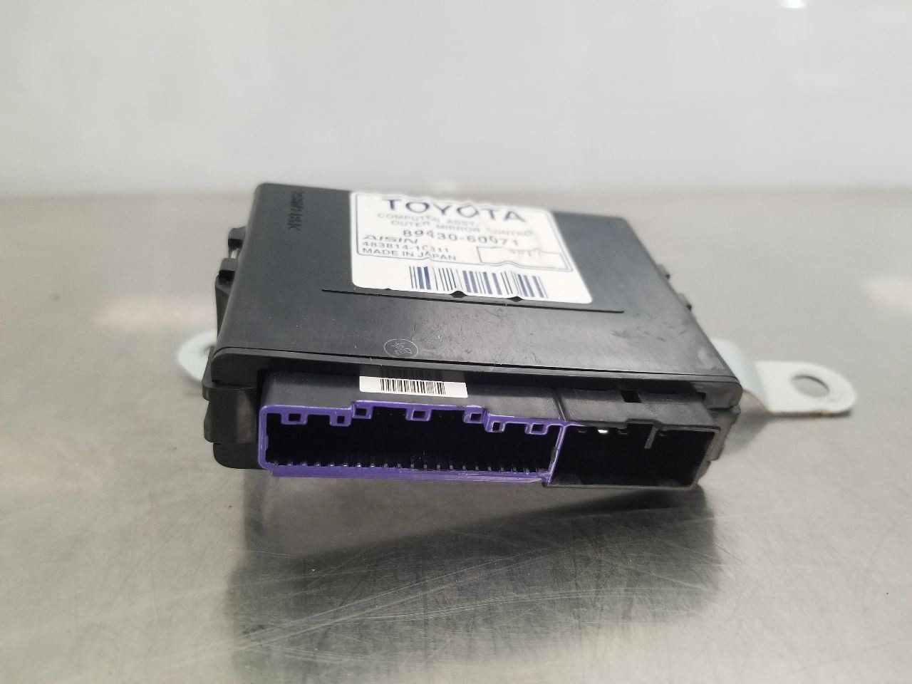 13 LEXUS LX570 MEMORY MIRROR CONTROL MODULE 8943060071