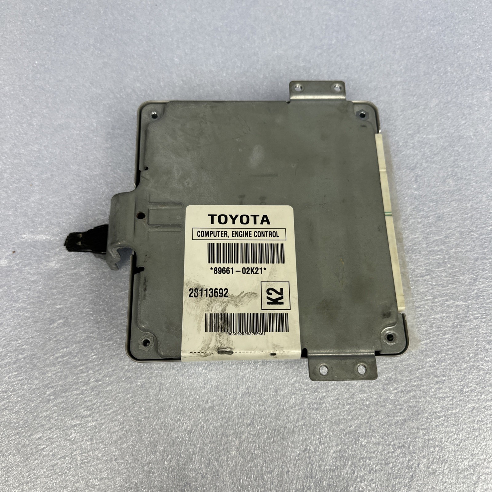 05 06 07 Toyota Corolla A/T 1.8L Engine Computer Module ECU ECM 89661-02K21 OEM