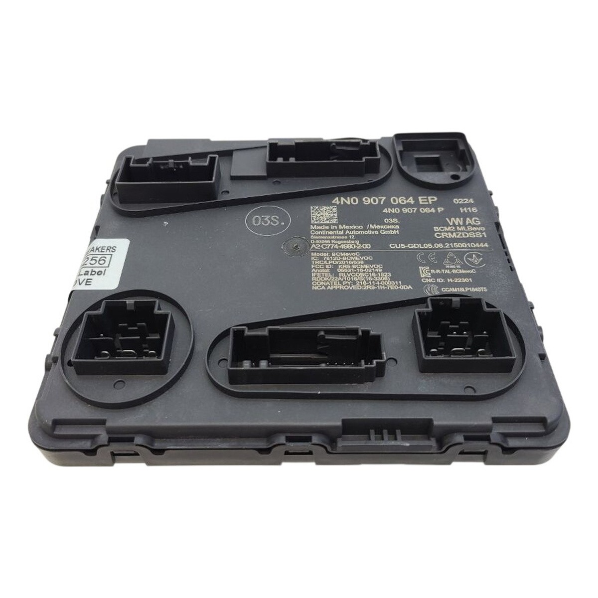 AUDI Q5 FY Comfort Control Module 4N0907064EP