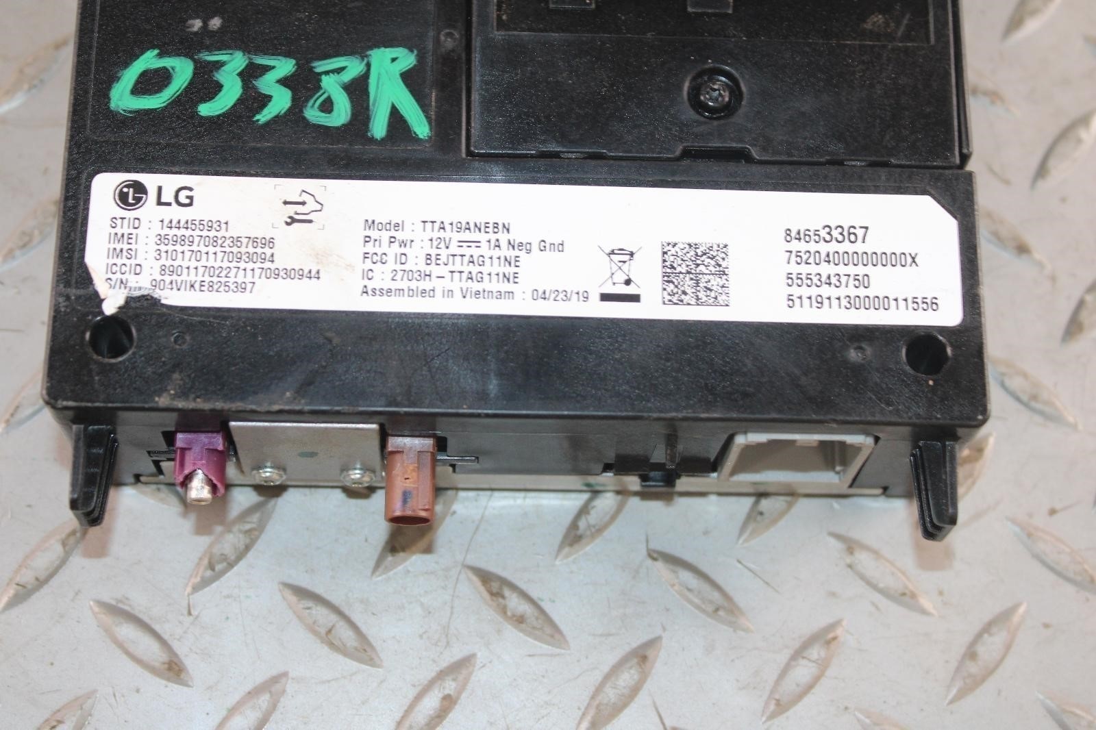 19-20 Blazer Electronic Telematics Communication Control Module UE1 Factory OEM