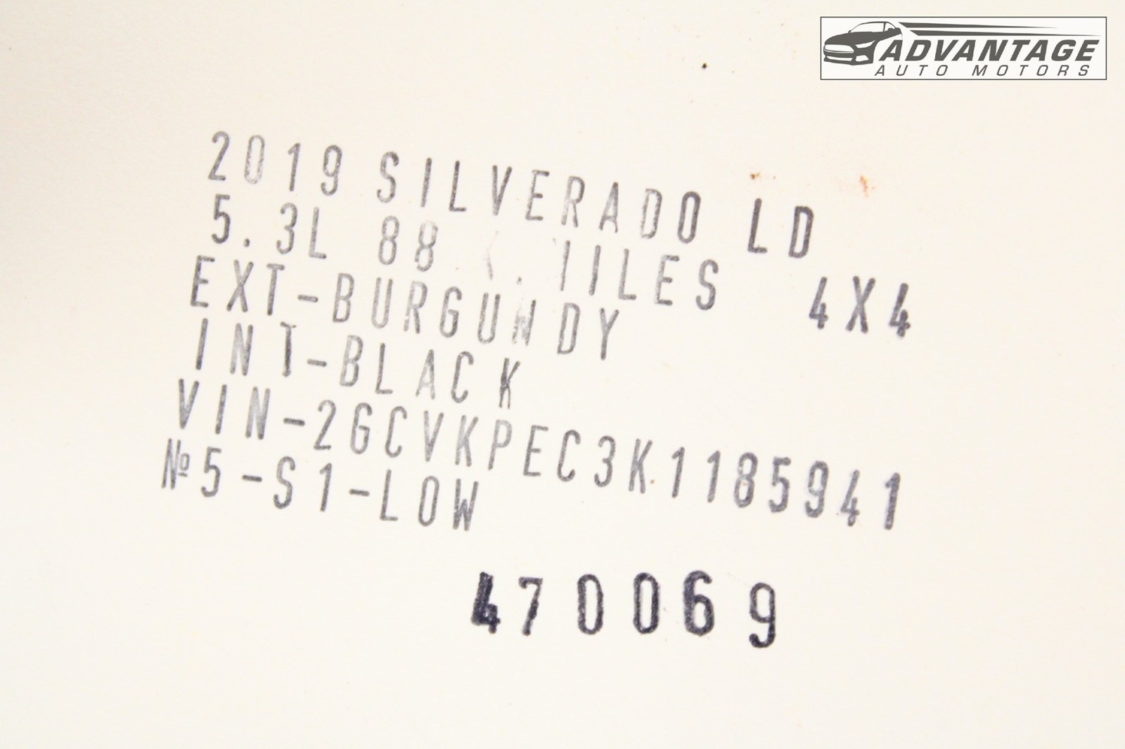 2019 CHEVROLET SILVERADO 1500 LD ECM ENGINE COMPUTER CONTROL MODULE UNIT OEM
