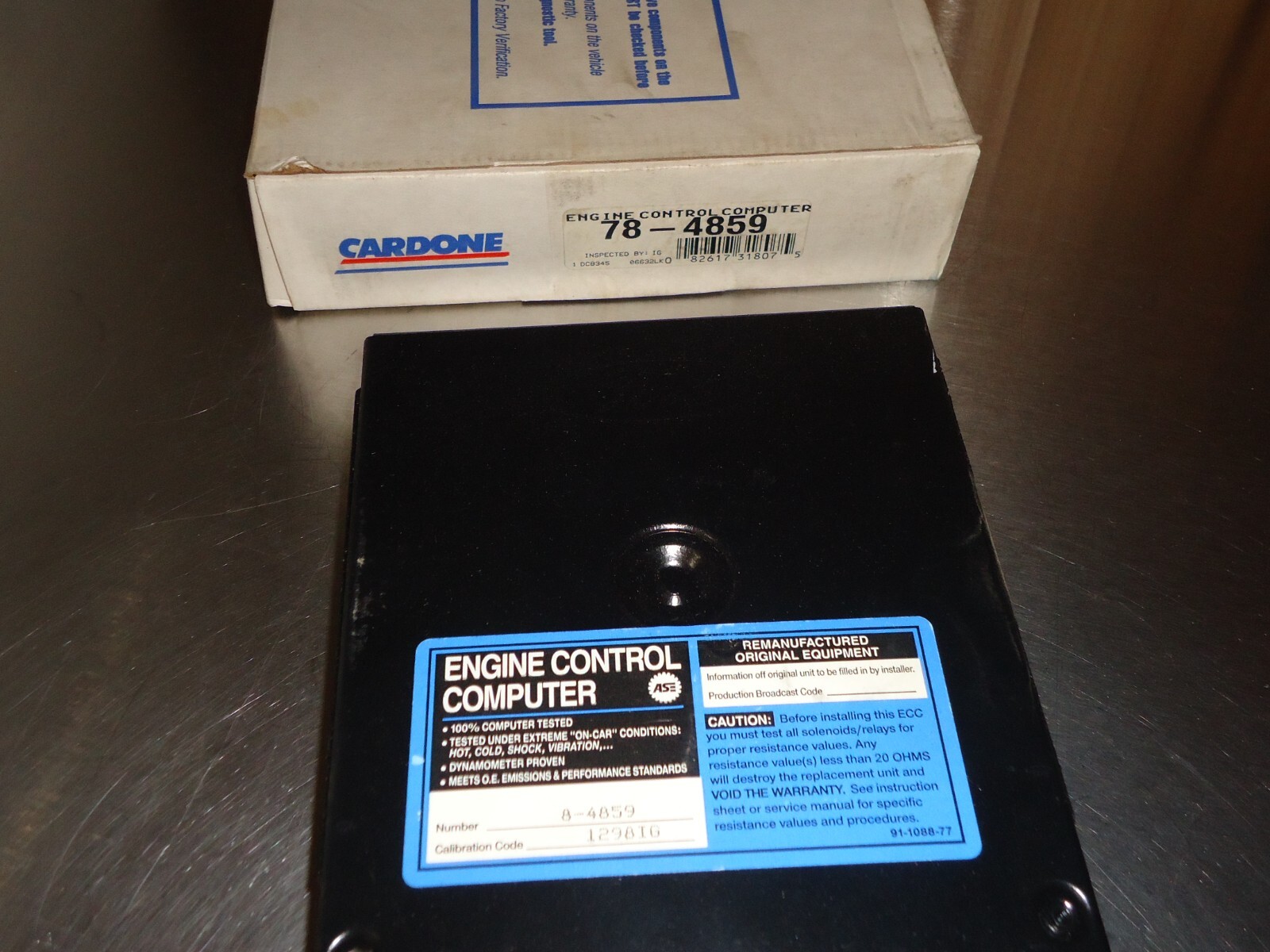 New Cardone Reman Engine Control Module ECM 78-4859 1989 Taurus Sable 3.8L