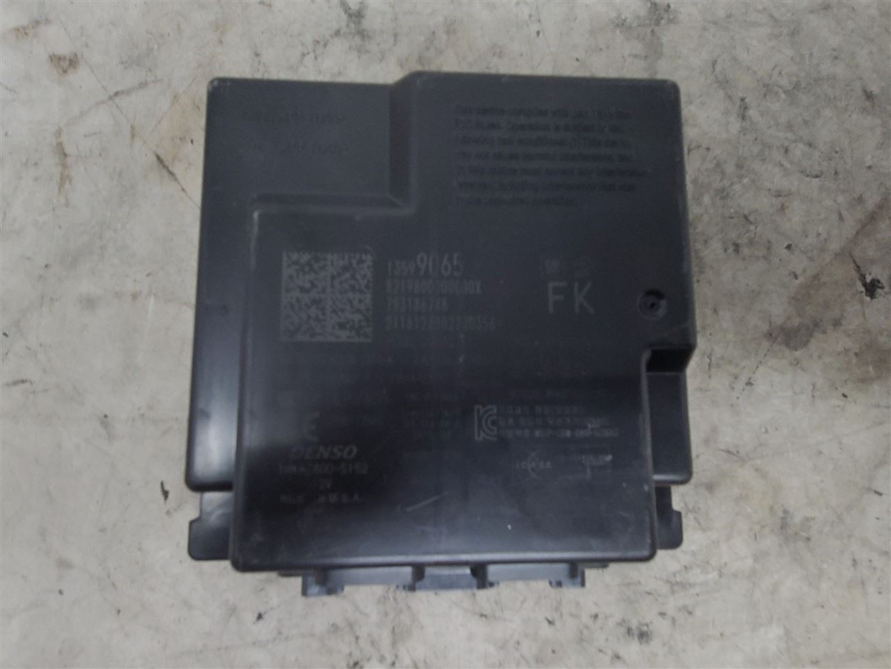 2016 CAMARO LH KEYLESS ENTRY THEFT MODULE 13599065 16