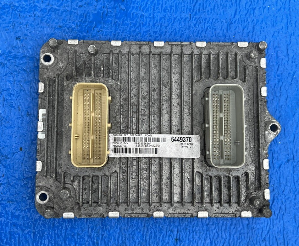 ✅18-19 Dodge Jeep Computer Brain Engine Control Ecu Pcm Ecm Pcu OEM P68330924AA