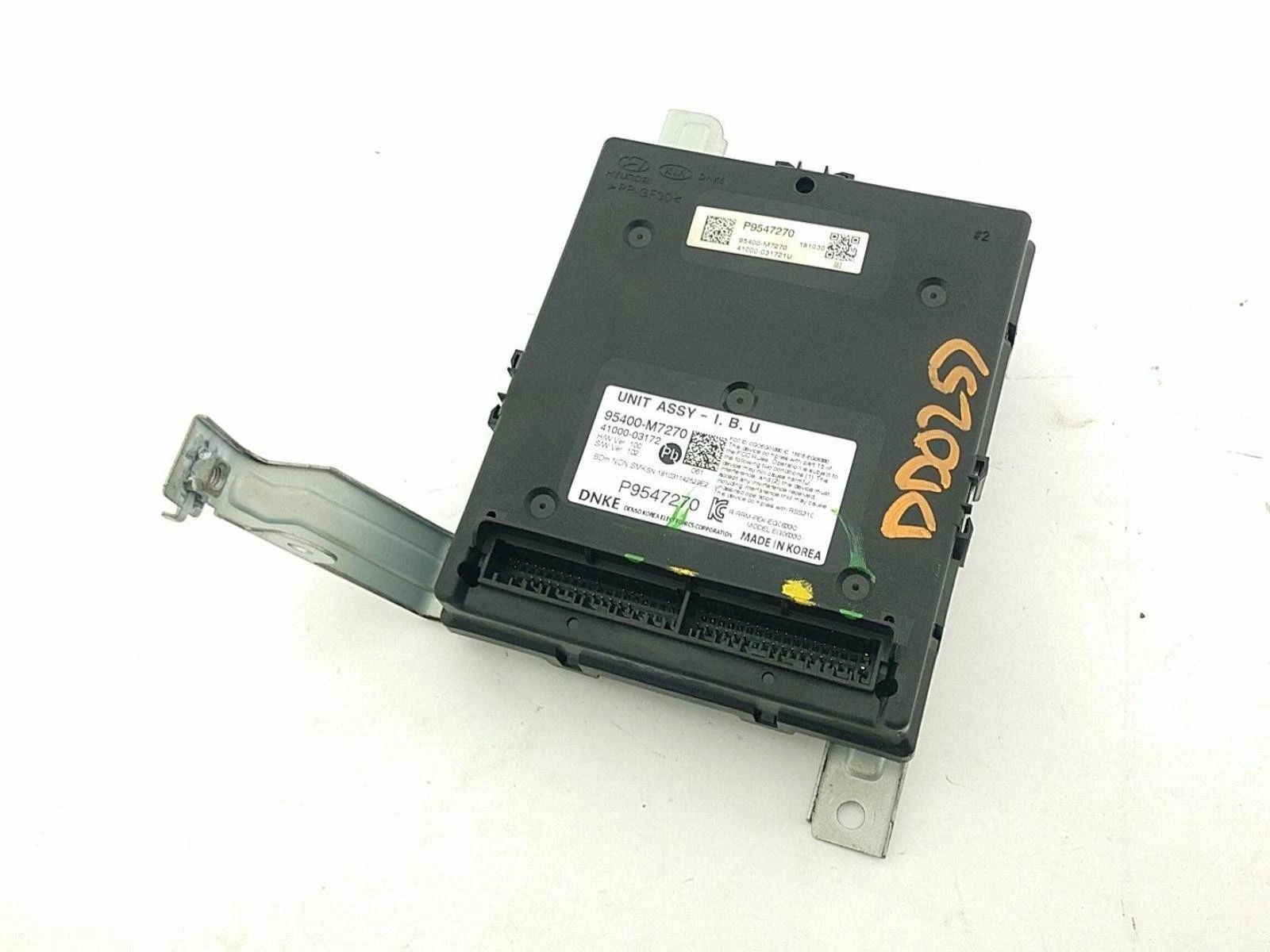 2019-2022 Kia Forte Body Control Module Computer BCM 95400-M7270