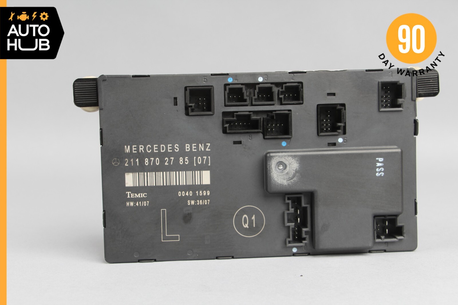 03-09 Mercedes W211 E350 E550 Front Left Driver Side Door Control Module OEM