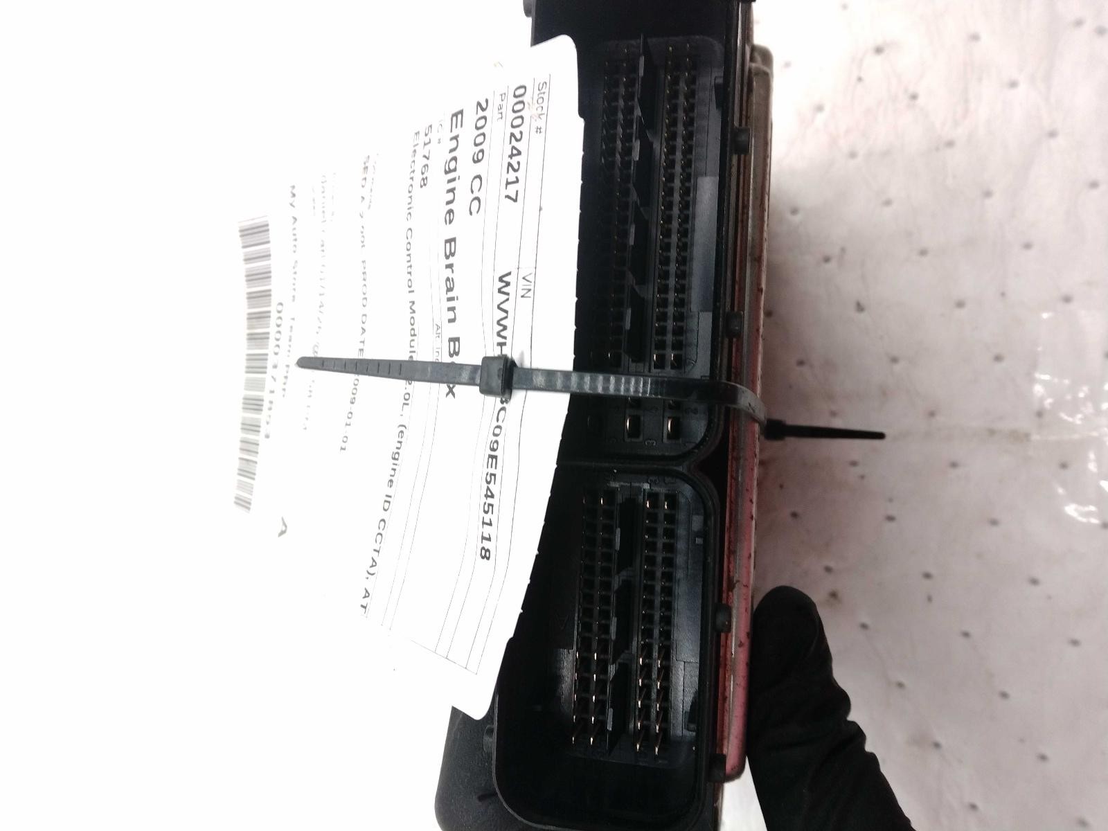 Used Engine Control Module (ECM) fits: 2009 Volkswagen Cc Electronic Control Mod