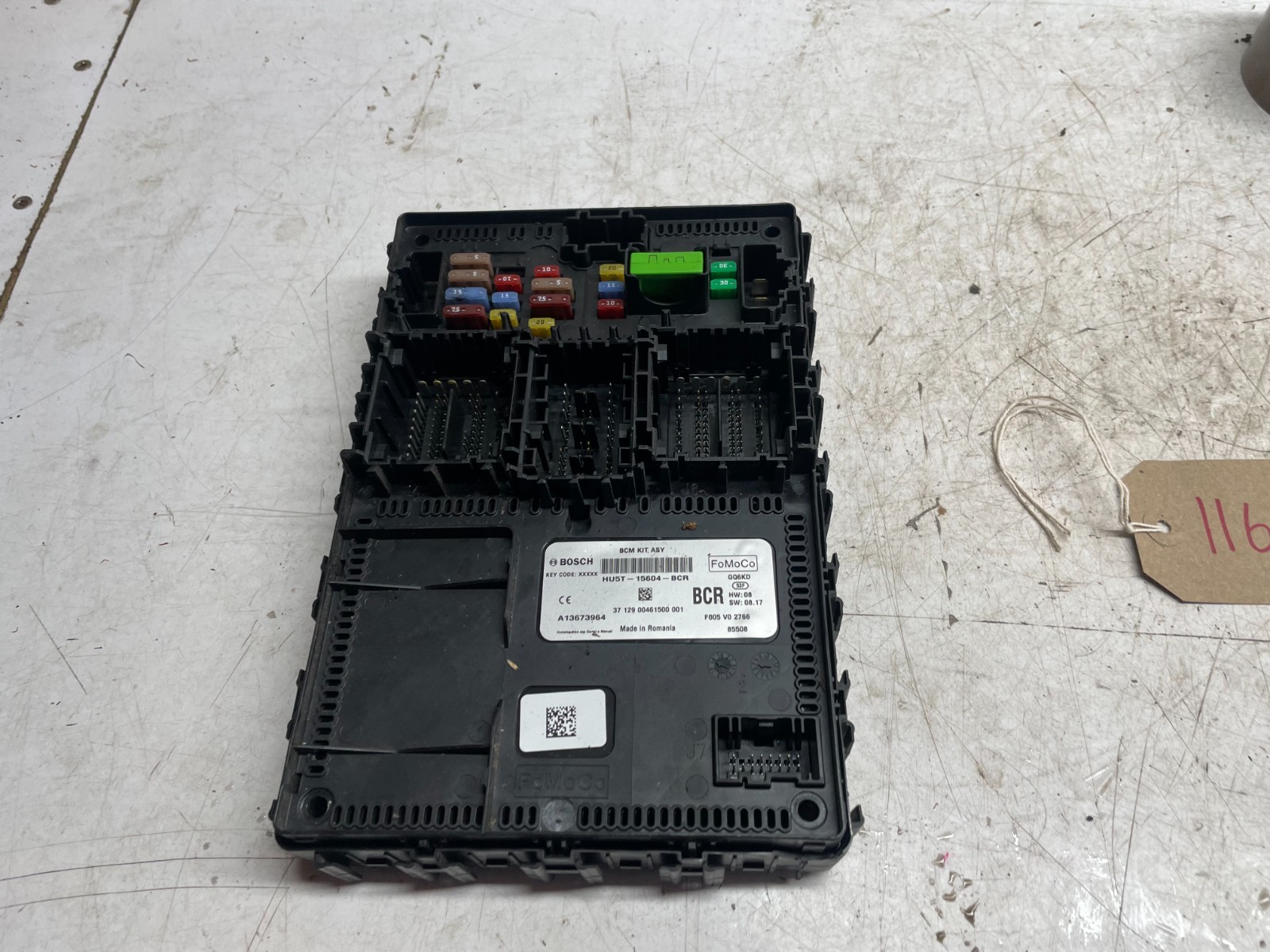 FORD FIESTA BCM MK8 ST 1.5 ECOBOOST 2018 – 2020 (150/200PS) YZJA