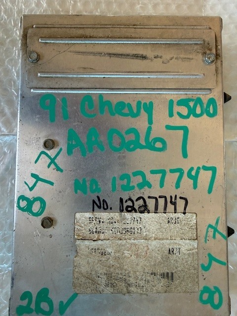 1987-1991 GM CHEVY GMC C/ SUBURBAN OEM ENGINE CONTROL MODULE *ECM* 1227747