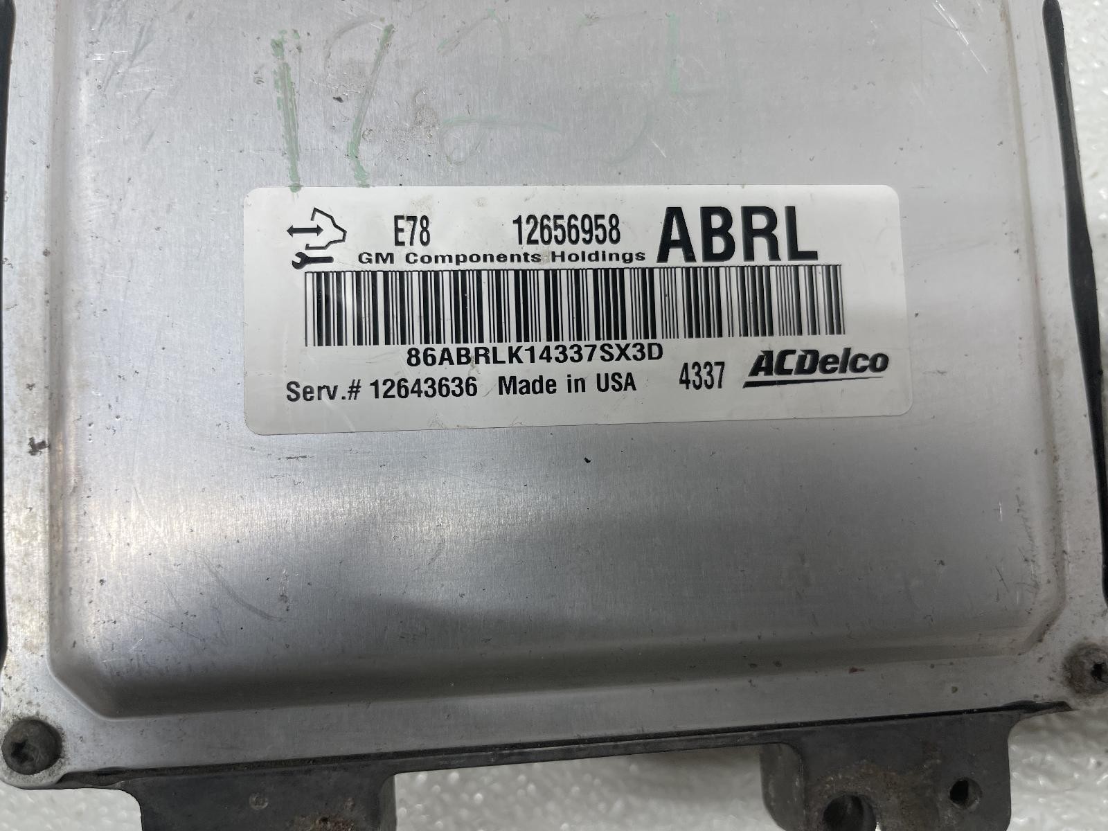 Engine Control Module OEM ECM 123K Miles 2011-2016 Cruze